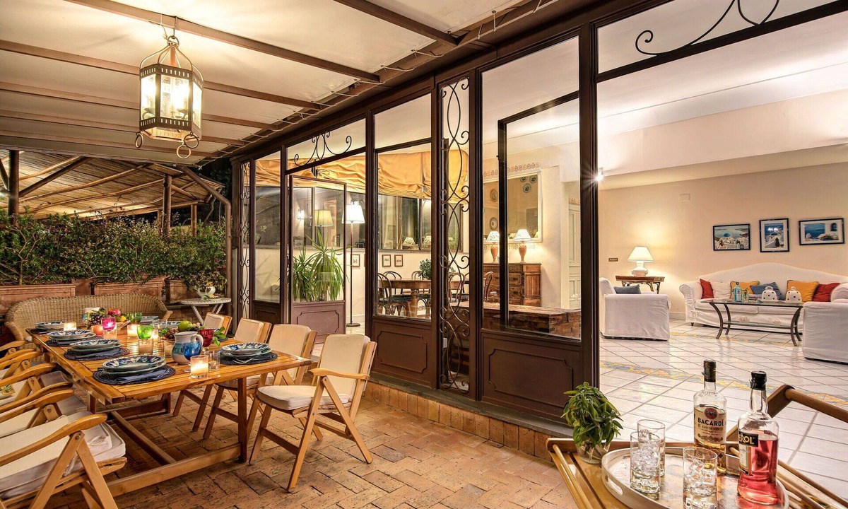 Schiazzano Villa | Beautiful private villa with pool, WIFI, A/C, TV, terrace and panoramic view, close to Sorrento