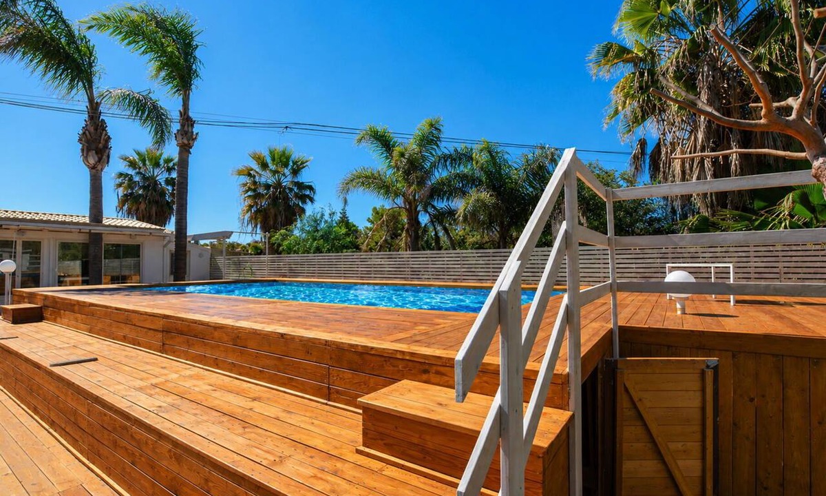 Sampieri Villa | Stunning private villa for 7 guests with A/C, private pool, WIFI, TV, patio and panoramic view