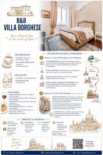 Quartiere III Pinciano House | Villa Borghese Guest House Gallery Rooms