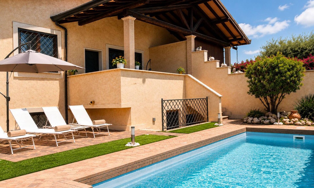 Zona XXX Castel Fusano Villa | Villa Fofi | Private Pool, BBQ, and Garden Between Rome and the Sea