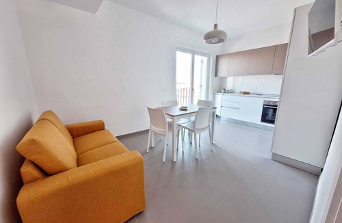 Santa Maria di Castellabate Apartment | Air-conditioned apartment with sea view terrace - Santa Maria Castellabate