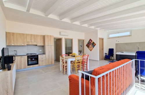 Alcamo Marina Apartment | Apartment 'Attico Della Luna' with Sea View, Wi-Fi and Air Conditioning