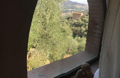 Calci Apartment | Apartment with garden and view in an antique country house in the olive grove