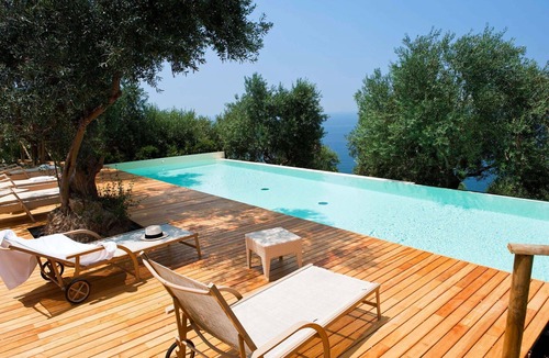 San Marco di Castellabate Villa | Beautiful private villa for 18 guests with A/C, WIFI, private pool, TV and terrace