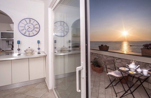 Massa Lubrense Villa | Bright and charming VILLA VALENTINA with private panoramic terrace and sea view