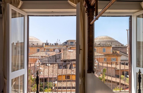 Rione VIII Sant'Eustachio Apartment | Celeste Retreat al Pantheon - Homkeey Apartments