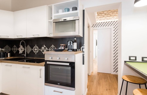 Trastevere Apartment | Charming Trastevere home overlooking a medieval church: suite, 3 baths, WiFi, AC