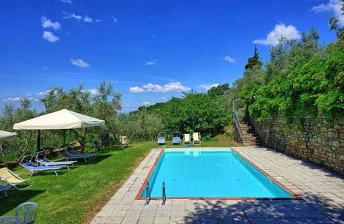 Greve in Chianti Apartment | Chiesa - Apartment with swimming pool