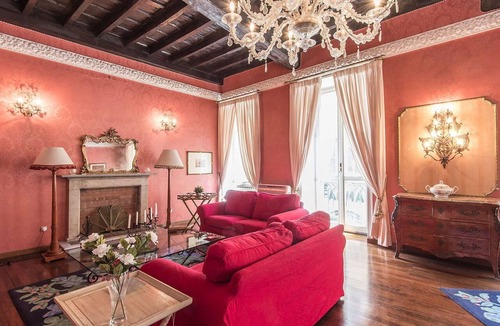 Rione IV Campo Marzio Apartment | Cosy apartment for 7 people with WIFI, A/C, TV and balcony