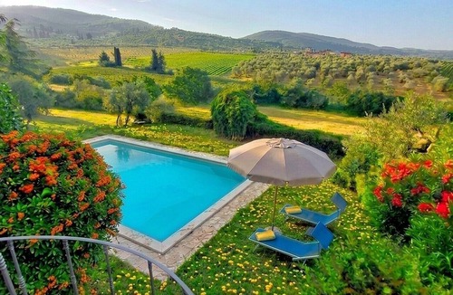 Bagno a Ripoli Apartment | Country Suite Olivo for 2 with Garden and Pool