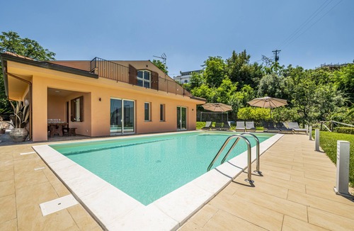 Castroreale Villa | Delightful 4 Bed Villa with Heated pool & Jacuzzi Overlooking Aeolian Islands