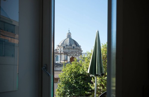 Rione IX Pigna Apartment | Duplex Pantheon Terrace Panoramic Views of San Peter dome, Pantheon and