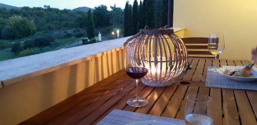Bucine House | Duplex Tuscan home - view and pool sleeps 4-6