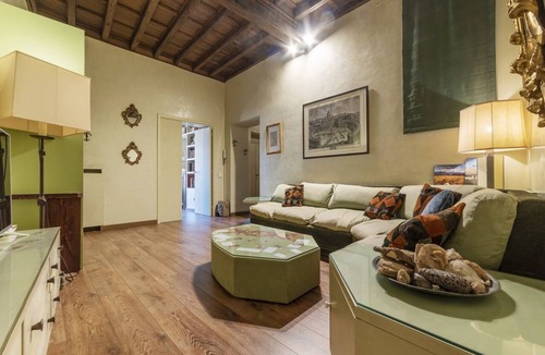 Rione VIII Sant'Eustachio Apartment | GuestHost - Cozy apartment located on the fourth floor of a building with a lift not suitable for the disabled. At the entrance there are two steps, as well as inside the apartment.It comfortably accommodates 3 people in 65 square meters.We are located i