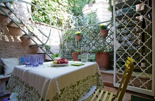 Rione III Colonna Apartment | Hidden Gem on the Spanish Steps - Terrace - Great Air Conditioning