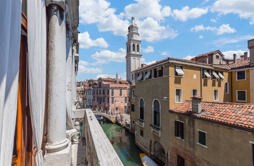 Castello Apartment | Historic Luxury Palazzo with Private Garden & Canal Access Near St Mark's Square