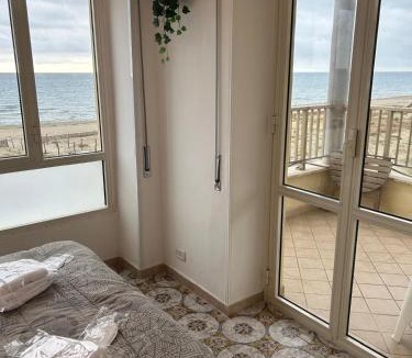 Torvaianica Apartment | Le Terrazze Beachfront, balcony, parking, private access Beach