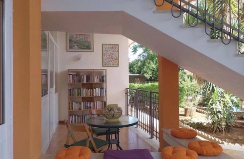 Villa Grazia di Carini House | Lulu House Facing the Sea - Family Relaxation Among Garden and Citrus Trees