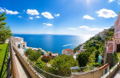 Praiano Villa | Luxury Seafront Villa in Praiano with Spa and Indoor Heated Pool