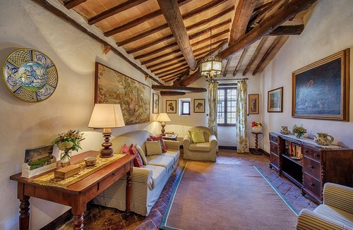 Simignano Other | Medieval Castle Living: 20m Swimming Pool , Vineyards & Rustic Tuscan Charm