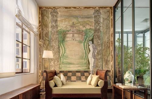 Rione IX Pigna Apartment | Palazzo Berardi: Old Times Luxury Mansion & Private Terrace