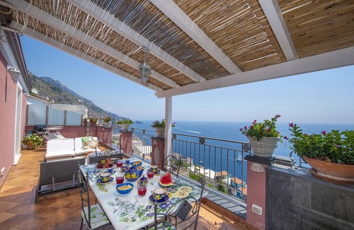 Praiano House | Palazzo Rocco - Penthouse White Moon in Love - 2 rooms - 2 bath - 6 pax max