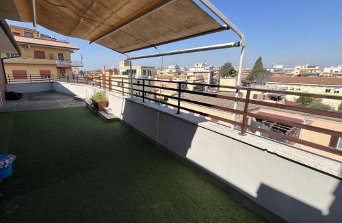 Zona XV Torre Maura Apartment | Rondini Green Line - Terraced penthouse 5 minutes from Metro C