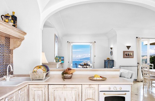 Colli di Fontanelle Villa | Stunning private villa with A/C, private pool, WIFI, TV, patio and panoramic view, close to Sorr.