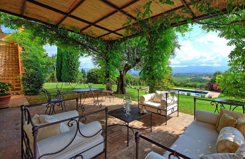 Cerreto Guidi Villa | Stunning private villa for 12 people with WIFI, A/C, private pool, patio and panoramic view