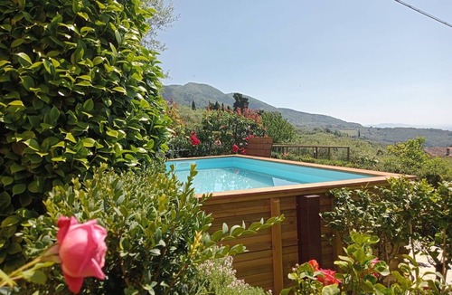 Ciciana Villa | Stunning private villa with WIFI, private pool, veranda and panoramic view, close to Lucca