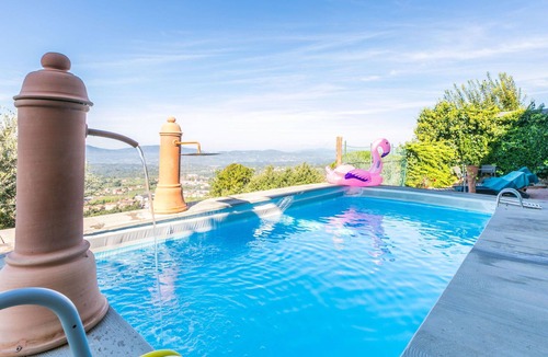 Bivio Pozzo Villa | Stunning villa with A/C, WIFI, private pool, TV, patio, pets allowed and panoramic view