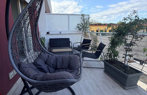 Quartiere XXI Pietralata Apartment | The Vibe House- modern apartment with terrace and private parking space
