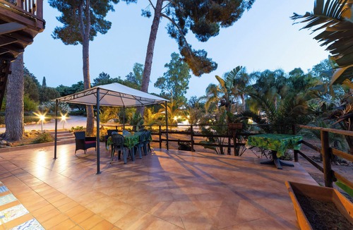 Marsala Ski Chalet | Villa Rosemary – Chalet View, wooden chalet with pool, near the Stagnone Lagoon