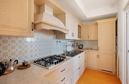 Conca dei Marini Villa | Villa 'Suite Tramonto In Dependance' with Sea View, Wi-Fi and Air Conditioning
