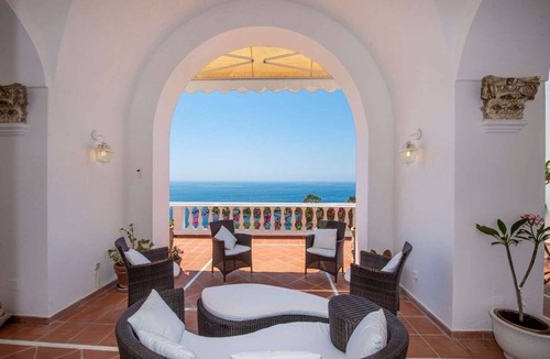 Praiano Villa | Villa Venus: A Seafront 6/8 Bedrooms In The White Diamond On The Amalfi Coast