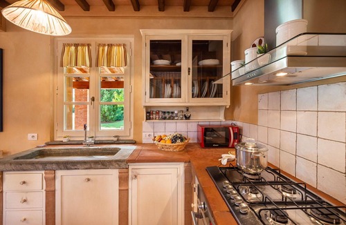 Colle di Compito Villa | Wonderful private villa for 4 guests with private pool, A/C, WIFI, TV and veranda, close to Lucca