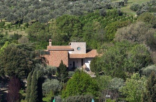 Viterbo Villa | Wonderful private villa with WIFI, A/C, sauna, private pool, hot tub, TV, patio and panoramic view