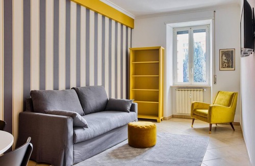 San Giovanni Apartment | Yellow Stripes Apartment - St. John's by RHR