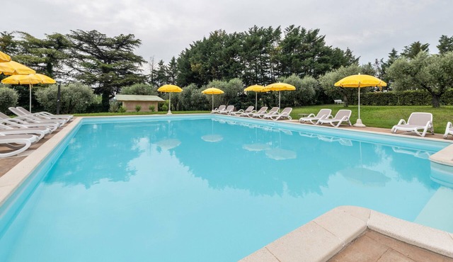 Apartment "Agriturismo Colombare Teboi Trilo" with Mountain View, Shared Pool & Wi-Fi