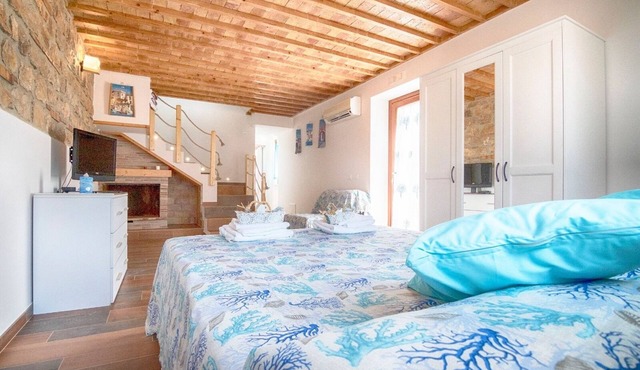 Apartment with garden, 2km from the beach