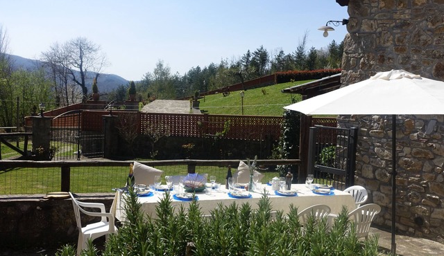 Bagni di Lucca - Charming Tuscan House with Mountain Views - WIFI and small pool