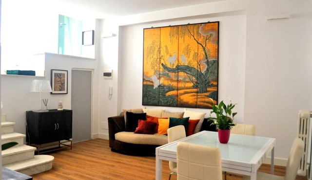 Casa con giardinetto al centro di Roma