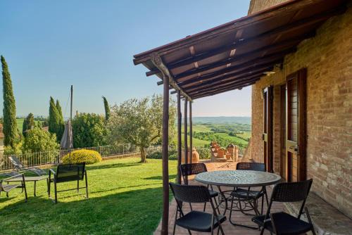 Casa Ginevra-2 Suite con giardino privato-Crete Senesi-Tuscany