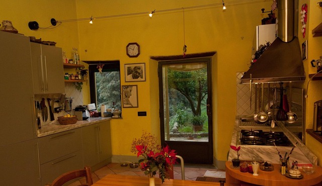 Comfortable apartment in an ancient Tuscan country house with terrace and garden
