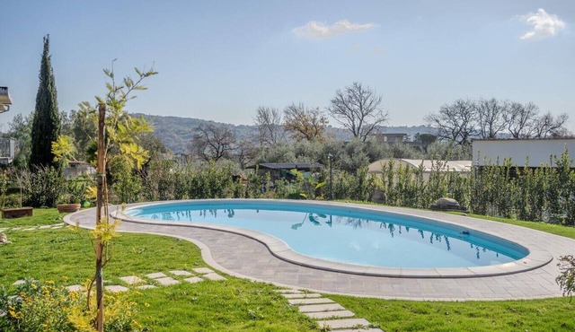 Country House in the Countryside with a Pool and a View 2
