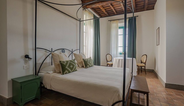 Historic farmhouse nestled in the Castelli Romani countryside