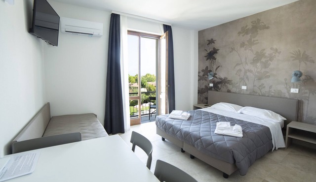 Junior Suite 5 with Shared Pool and Private Balcony