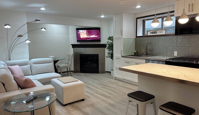 NEW Modern Secondary Suite w/Private Office, Chefs Kitchen and 2nd workspace in Calgary