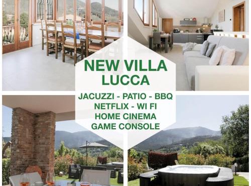 NEW VILLA Jacuzzi WIFI BBQ parking GameCinema ROOM
