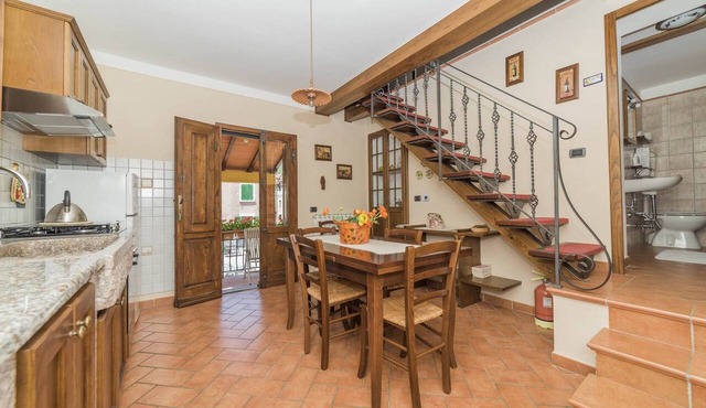 Nice apartment in a small hamlet, swimming pool, jacuzzi and sauna